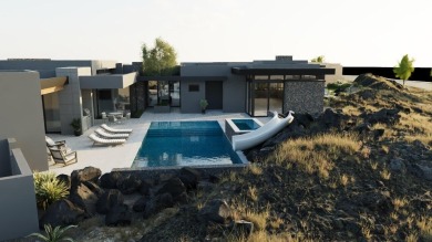 Experience unmatched luxury in this extraordinary custom home on Entrada at Snow Canyon in Utah - for sale on GolfHomes.com, golf home, golf lot