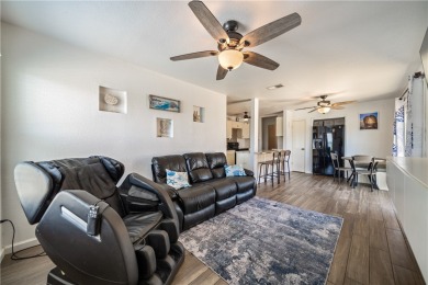Enjoy island living in this beautifully updated 2 bedroom, 1 on Palmilla Beach Golf Club in Texas - for sale on GolfHomes.com, golf home, golf lot