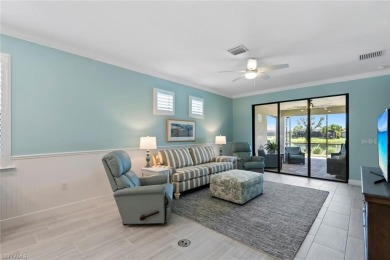 This IMMACULATE KENDRICK VILLA offers peaceful WATER VIEWS from on Panther Run Golf Club in Florida - for sale on GolfHomes.com, golf home, golf lot