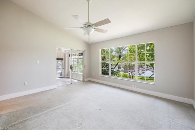 Welcome to this gorgeous 2 bedroom, 2 bathroom villa with wide on Estero Country Club in Florida - for sale on GolfHomes.com, golf home, golf lot