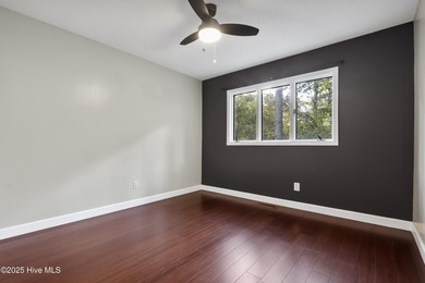 Tucked away among the lovely trees, this brick ranch is nestled on Southern Pines Country Club in North Carolina - for sale on GolfHomes.com, golf home, golf lot