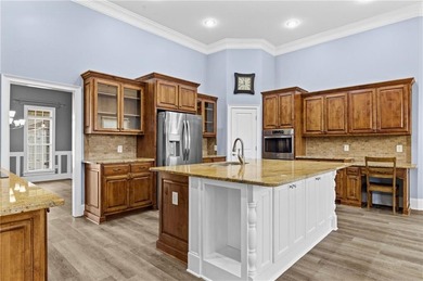 Discover elegance and comfort in this stunning home nestled in on Traditions of Braselton Golf Club in Georgia - for sale on GolfHomes.com, golf home, golf lot