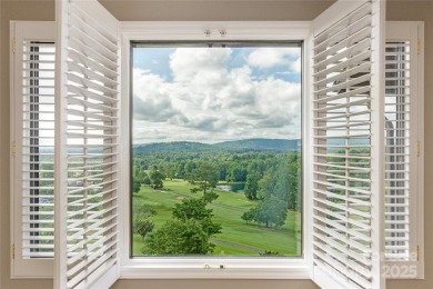 Million Dollar Views and morning sunrises from behind the on Hendersonville Country Club in North Carolina - for sale on GolfHomes.com, golf home, golf lot