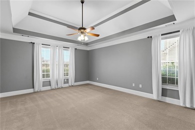 Discover elegance and comfort in this stunning home nestled in on Traditions of Braselton Golf Club in Georgia - for sale on GolfHomes.com, golf home, golf lot