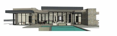 Luxury meets modern desert living in this custom Entrada on Entrada at Snow Canyon in Utah - for sale on GolfHomes.com, golf home, golf lot