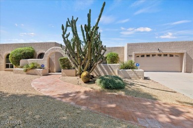 Charming and bright 5-bedroom, 3-bathroom home nestled in a on Gainey Ranch Golf Club in Arizona - for sale on GolfHomes.com, golf home, golf lot