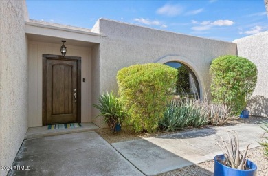 Charming and bright 5-bedroom, 3-bathroom home nestled in a on Gainey Ranch Golf Club in Arizona - for sale on GolfHomes.com, golf home, golf lot