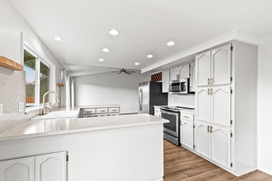 Move-in ready and beautifully positioned on golf course frontage on Centennial Golf Club in Oregon - for sale on GolfHomes.com, golf home, golf lot