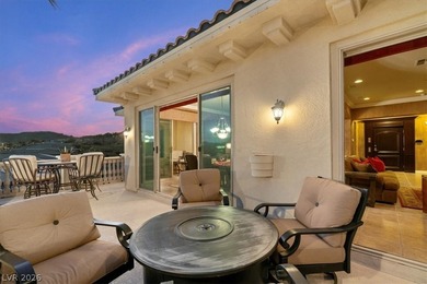 Enjoy sweeping mountain and golf course views that capture the on Reflection Bay Golf Club in Nevada - for sale on GolfHomes.com, golf home, golf lot