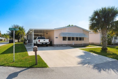 Step into this warm and welcoming 2 bed/ 2 bath completely on Spanish Lakes Fairways in Florida - for sale on GolfHomes.com, golf home, golf lot