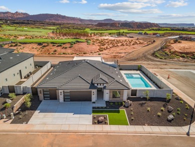 AMAZING VIEWS OF BLACK DESERT GOLF COURSE, PINE VALLEY MOUNTAIN on Entrada at Snow Canyon in Utah - for sale on GolfHomes.com, golf home, golf lot