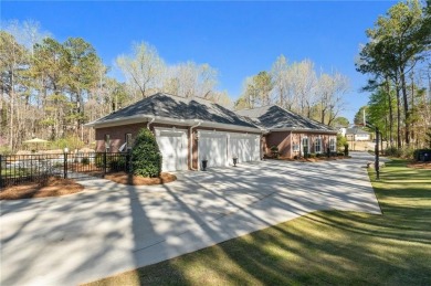 Gorgeous four-sided brick home on a level, private cul-de-sac on Eagles Landing Country Club in Georgia - for sale on GolfHomes.com, golf home, golf lot