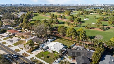 Stunning Belleair home nestled with a view of the 16th Fairway on Belleview Biltmore Golf Club in Florida - for sale on GolfHomes.com, golf home, golf lot