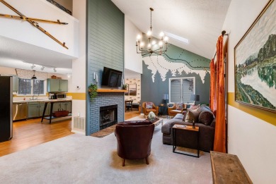 Cozy, contemporary, and full of charm--this mountain home in on Woodstone Meadows Golf Course At Massanutten in Virginia - for sale on GolfHomes.com, golf home, golf lot
