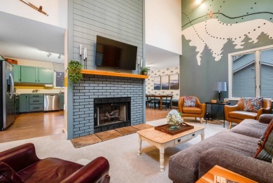 Cozy, contemporary, and full of charm--this mountain home in on Woodstone Meadows Golf Course At Massanutten in Virginia - for sale on GolfHomes.com, golf home, golf lot