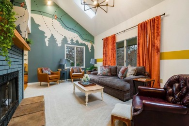Cozy, contemporary, and full of charm--this mountain home in on Woodstone Meadows Golf Course At Massanutten in Virginia - for sale on GolfHomes.com, golf home, golf lot