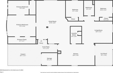 Rare find ... THREE bedrooms and two bathrooms. Almost 2100sf of on Savanna Golf Club in Florida - for sale on GolfHomes.com, golf home, golf lot