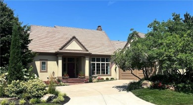Exceptional estate villa located in the prestigious gated on Hallbrook Golf Club in Kansas - for sale on GolfHomes.com, golf home, golf lot