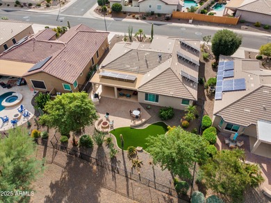 A SPECTACULAR FIESTA MODEL WITH BRAND NEW HVAC, OWNED SOLAR & 3 on Copper Canyon Golf Club in Arizona - for sale on GolfHomes.com, golf home, golf lot