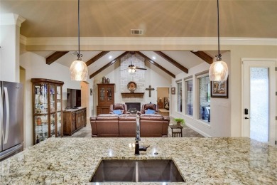 Welcome to this charming 4-bedroom, 2-bath home nestled within on Harbor Lakes Golf Club in Texas - for sale on GolfHomes.com, golf home, golf lot