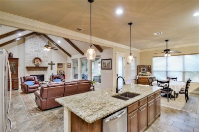 Welcome to this charming 4-bedroom, 2-bath home nestled within on Harbor Lakes Golf Club in Texas - for sale on GolfHomes.com, golf home, golf lot