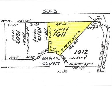 3/1611 Level, cleared lot located in Captains Cove that backs to on Captains Cove Golf and Yacht Club in Virginia - for sale on GolfHomes.com, golf home, golf lot
