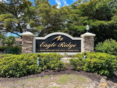 Golf course living without the high fees! Nestled in the back of on Eagle Ridge Golf and Tennis Club in Florida - for sale on GolfHomes.com, golf home, golf lot