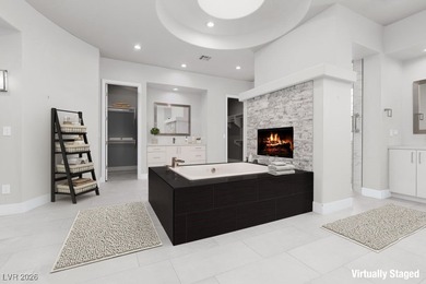 Set behind the gates of Red Rock Country Club, this luxury on Red Rock Country Club in Nevada - for sale on GolfHomes.com, golf home, golf lot