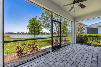 On a lake with big water views & fish out your back door! Well on Babcock National Golf Course in Florida - for sale on GolfHomes.com, golf home, golf lot