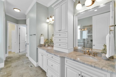 This STUNNING CUSTOM built home, located in the prestigious 12 on The Club At Twelve Oaks in North Carolina - for sale on GolfHomes.com, golf home, golf lot