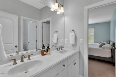 This STUNNING CUSTOM built home, located in the prestigious 12 on The Club At Twelve Oaks in North Carolina - for sale on GolfHomes.com, golf home, golf lot