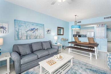 Spectacular views of the Gulf from this 4th floor 2-bedroom on Seascape Golf Course in Florida - for sale on GolfHomes.com, golf home, golf lot