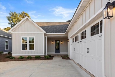 Beautiful craftsman style cottage of the Black Eagle floorplan on Grand National Golf Course in Alabama - for sale on GolfHomes.com, golf home, golf lot