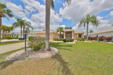 This spacious 2 bedroom 2 bath Kingston split floor plan on Caloosa Greens Executive Golf Course in Florida - for sale on GolfHomes.com, golf home, golf lot