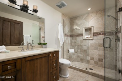 This exceptional single-level custom home, updated by renowned on Desert Mountain Golf Club - Renegade Course in Arizona - for sale on GolfHomes.com, golf home, golf lot