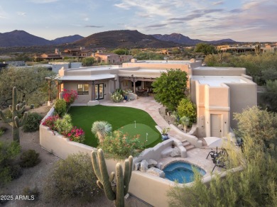 This exceptional single-level custom home, updated by renowned on Desert Mountain Golf Club - Renegade Course in Arizona - for sale on GolfHomes.com, golf home, golf lot