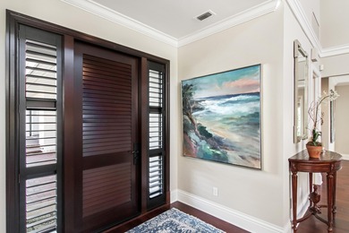 Upscale single-story estate located on the 16th hole of on  in Florida - for sale on GolfHomes.com, golf home, golf lot