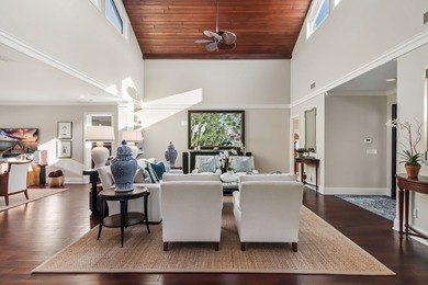 Upscale single-story estate located on the 16th hole of on  in Florida - for sale on GolfHomes.com, golf home, golf lot