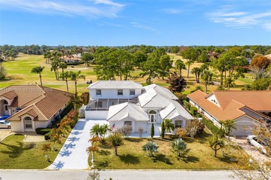 Beautiful 2 story courtyard pool home in the gated community of on St. Lucie Trail Golf Club in Florida - for sale on GolfHomes.com, golf home, golf lot