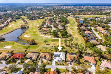 Beautiful 2 story courtyard pool home in the gated community of on St. Lucie Trail Golf Club in Florida - for sale on GolfHomes.com, golf home, golf lot