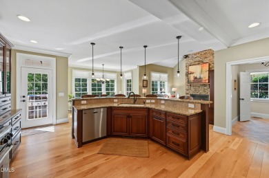 Luxury Golf Course Living with Ultimate Entertaining on The Preserve At Jordan Lake Golf Club in North Carolina - for sale on GolfHomes.com, golf home, golf lot