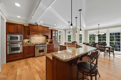 Luxury Golf Course Living with Ultimate Entertaining on The Preserve At Jordan Lake Golf Club in North Carolina - for sale on GolfHomes.com, golf home, golf lot