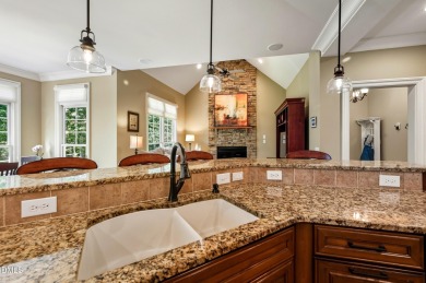 Luxury Golf Course Living with Ultimate Entertaining on The Preserve At Jordan Lake Golf Club in North Carolina - for sale on GolfHomes.com, golf home, golf lot