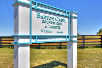 ATTENTION GOLFERS! Custom 1-story Mediterranean by Dick Clark on on Palmer Lakeside At Barton Creek in Texas - for sale on GolfHomes.com, golf home, golf lot