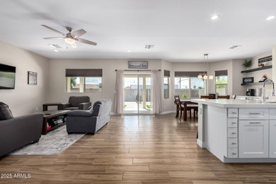 Feel right at home in this beautifully maintained 3-bedroom on Arizona City Golf Club in Arizona - for sale on GolfHomes.com, golf home, golf lot