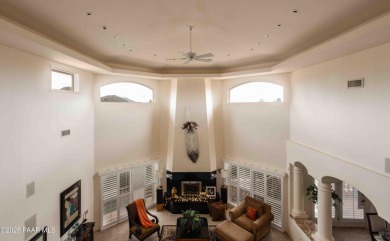 Beautiful custom home with dramatic features including grand on Capital Canyon Club in Arizona - for sale on GolfHomes.com, golf home, golf lot