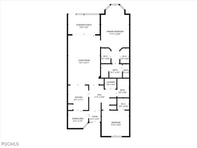 Charming first floor Golf Membership condo with amazing Golf on Fiddlesticks Country Club in Florida - for sale on GolfHomes.com, golf home, golf lot