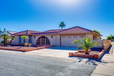Escape to your dream home in this beautifully updated home on Sun City Lakes West and East in Arizona - for sale on GolfHomes.com, golf home, golf lot