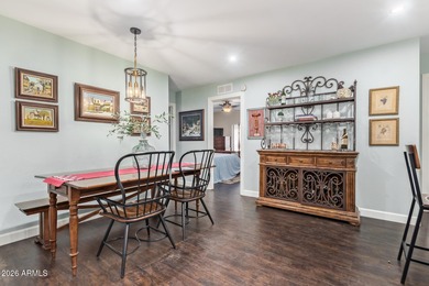 This beautifully updated 2-bed, 2-bath home w/a 2-car garage on Sun Lakes Country Club in Arizona - for sale on GolfHomes.com, golf home, golf lot