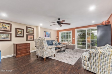 This beautifully updated 2-bed, 2-bath home w/a 2-car garage on Sun Lakes Country Club in Arizona - for sale on GolfHomes.com, golf home, golf lot